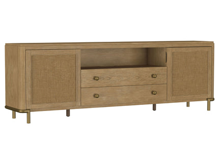Benson - 2 Door TV Stand With Dual Drawers