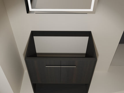 Modern Freestanding Bathroom Vanity With 2 Doors
