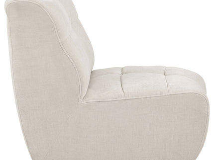 Oliver - 5 Piece Upholstered Sectional Sofa With Curved Silhouette - Ivory