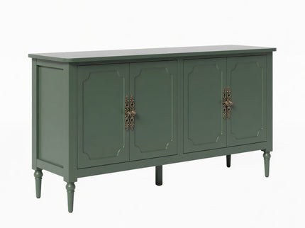 Vintage Buffet Cabinet With Adjustable Shelves