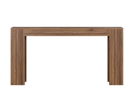 Farmhouse Style Extra Long Walnut Console Table