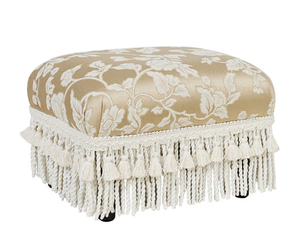 Fiona - Handcrafted Accent Footstool Ottoman