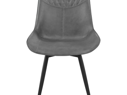 Tufted Swivel Side Chair (Set of 2) - Gray