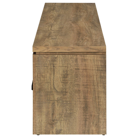 Tesoro - TV Stand With 2 Drawers - Mango Color