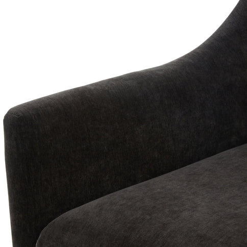 Luisa - Skirted Swivel Accent Chair