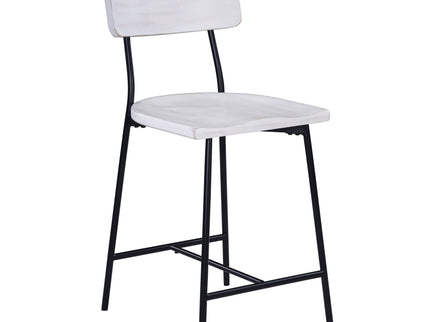 Badin - Counter Stool - White Washed