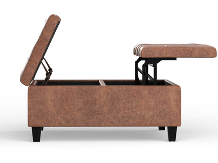 Harrison - Upholstered Coffee Table Storage Ottoman