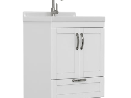 Maile - All-In-One Laundry Utility Sink And Cabinet