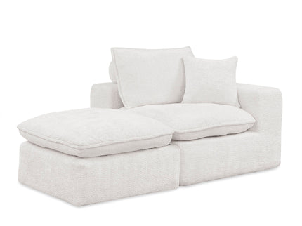 Sectional Sofa With Moveable Ottoman