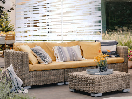 Outdoor & Indoor Freestanding Metal Privacy Screen