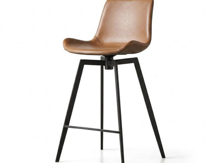Swivel Counter Stool - Brown