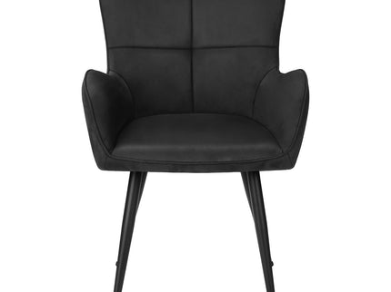 Dining Chair For Kitchen (Set of 2) - Black