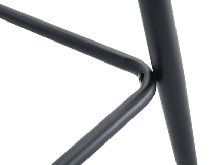 Bar Chair Set Comfortable With Metal Legs And Ergonomic Design