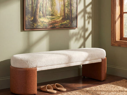 Upholstered Indoor Dining Bench