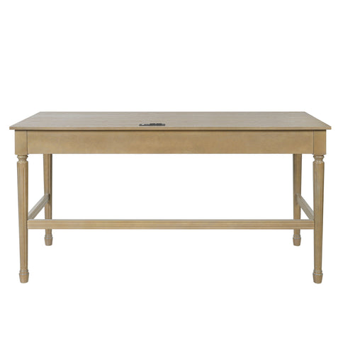 Modern Writing Desk With Drawers For Home Office