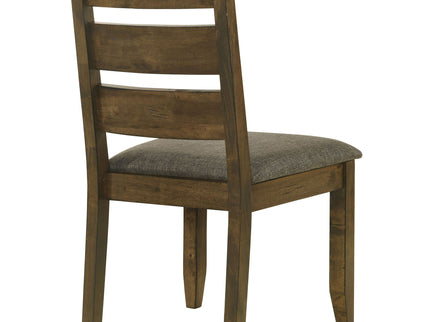Ladderback Dining Chair (Set of 2) - Brown