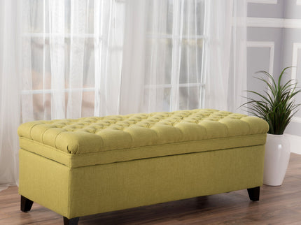 Juliana - Storage Ottoman With Birch Legs