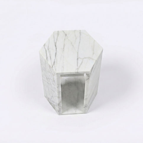 Modern Minimalist Hexagon Side Table