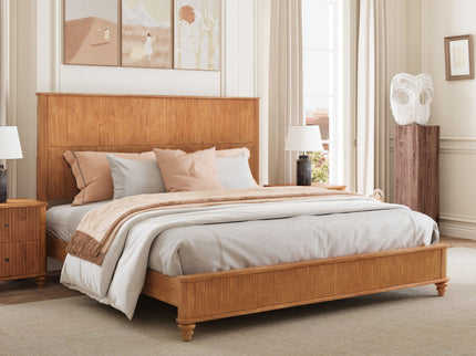 Platform Bed Frame With Tall Headboard