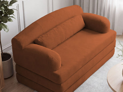 2 Seater Sofa Bed, Compact Foldable Floor Couch