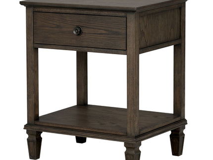 Victoria - Bedside Table With Drawer And Shelf
