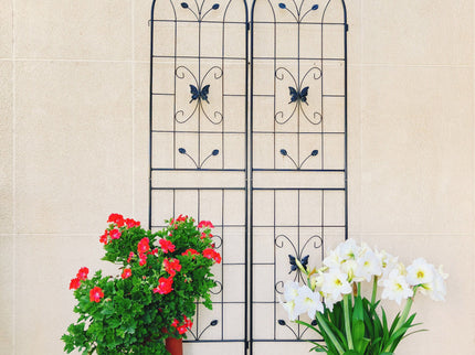 Garden Metal Trellis Rustproof Trellis For Climbing Plants Outdoor Flower Support