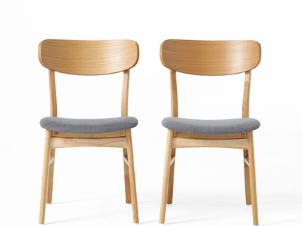 Brilliantine - Dining Chair With Cushion And Wood Frame (Set of 2)