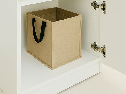 Elise - Slim Modular Closet Cabinet With Mirror - White