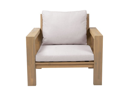 Stylish Outdoor Chair Set With Cushions For Garden (Set of 2)