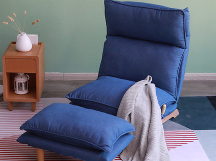 Single Lazy Sofa Chair Leisure Foldable Reclining Chair