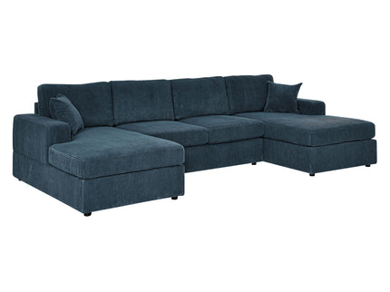 3 Piece Double Chaise Sectional Sofa