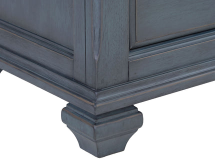 Lift-Top Coffee Table - Blue
