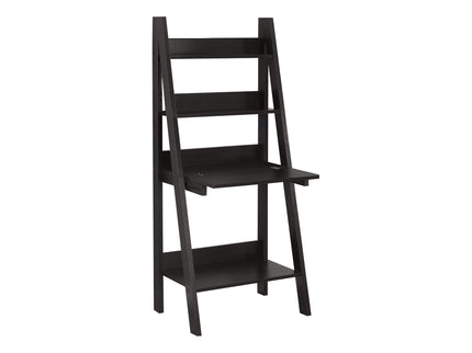 Computer Desk For Home Office, Laptop, Leaning, Storage Shelves