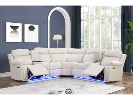 Lacrosse - Power Reclining Sectional Sofa