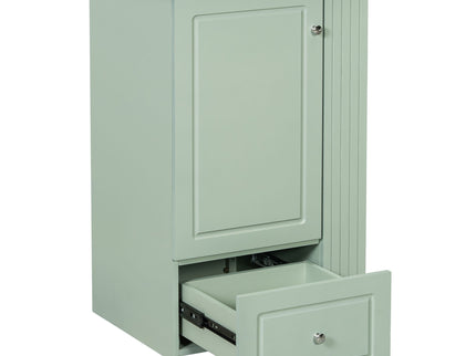 Modern Freestanding Bathroom Vanity With Sink, Soft-Close Drawer, Towel Bar