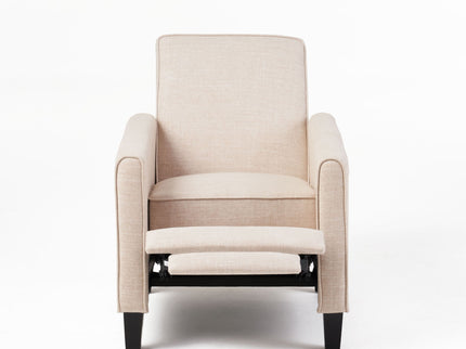 Upholstered Push Back Recliner Chair For Living Room