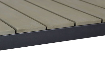 Ernesto - Outdoor Industrial Acacia Wood Bar Table