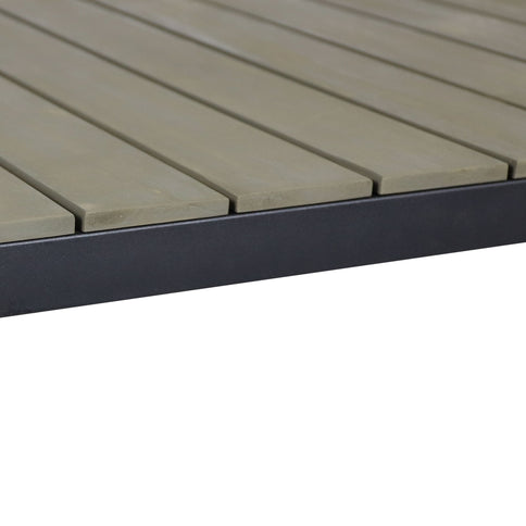 Ernesto - Outdoor Industrial Acacia Wood Bar Table