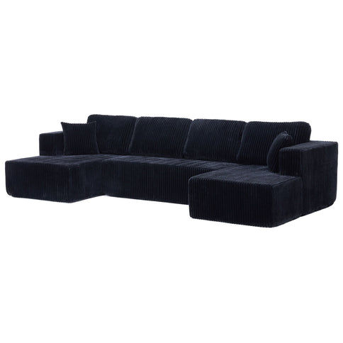 U-Shape Modular Sectional Sofa For Living Room