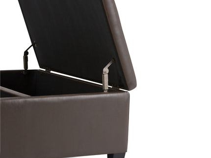 Ellis - Coffee Table Storage Ottoman Contemporary Design