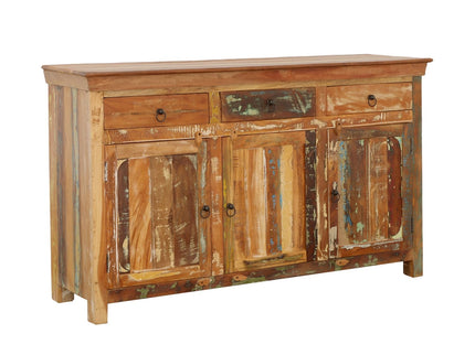 Mankato - 3 Drawer Accent Cabinet With 3 Doors - Wood