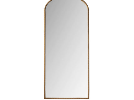 Vintage Arched Full Body Mirror, Wall Mounted For Living Room