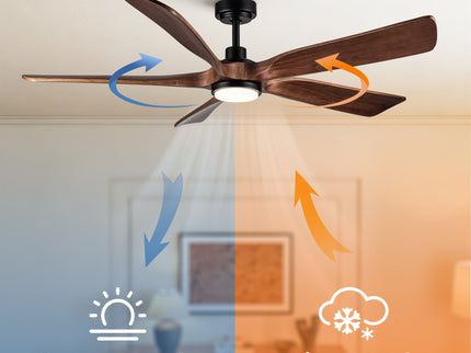 Ceiling Fan With Light And Remote Control