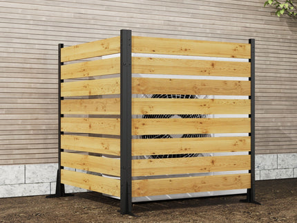 Outdoor Privacy Screen For Pool And Equipment Enclosures