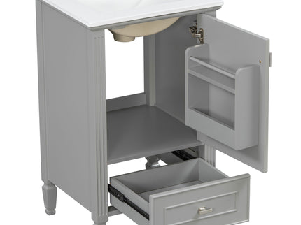 Retro Bathroom Vanity With Sink