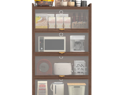 Flip Doors Cabinet, With Ample Storage Space