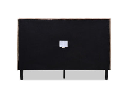 Aspen - Vertical Tufted Modern Headboard Platform Bed Set