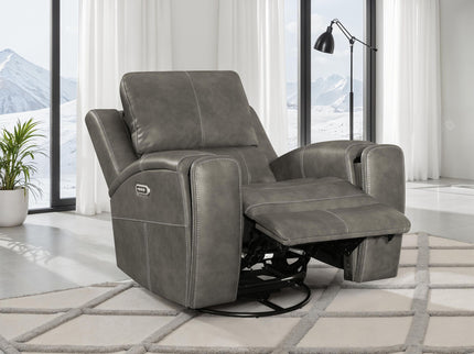 Boyce - Triple Power Swivel Recliner With Independent Adjustments