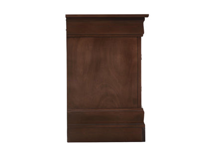 Louis Phillipe - Storage Nightstand - Cappuccino