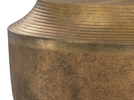 Timmons - Cast Aluminum Coffee Table - Brown
